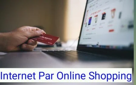 internet par online shopping